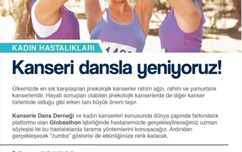 Jinekolojik Kanserler Farkındalık Ayı: Söyleşi ve Zumba Gösterisi Jinekolojik Kanserler Farkındalık Ayı: Söyleşi ve Zumba Gösterisi