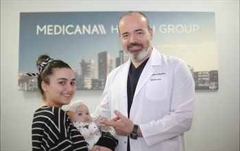 Bebek Niko, ölümcül beyin tümöründen Samsun'da kurtuldu