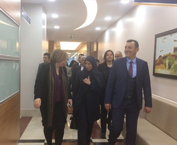 Katar Sağlık Bakanı, Medicana Ankara'yı Ziyaret Etti